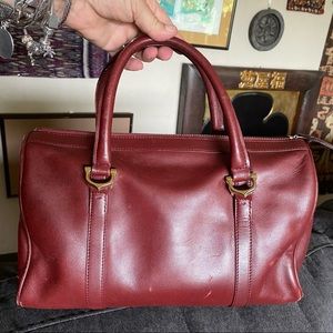 Vintage cartier leather boston - Gem
